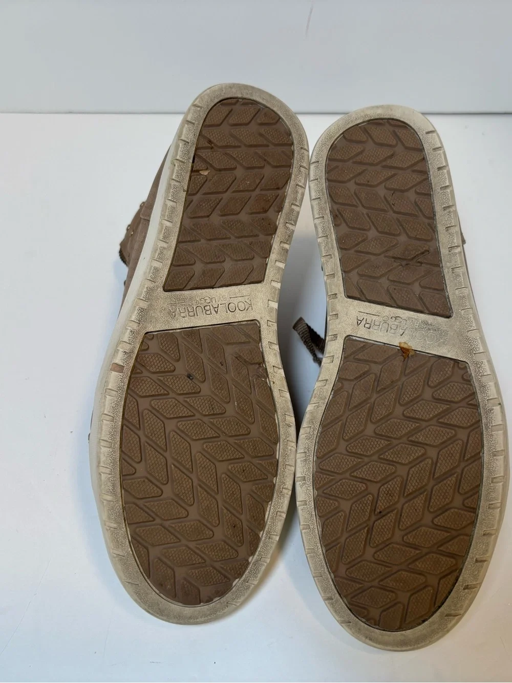Koolaburra by Ugg brown suede like  high top sneakers 6.5 US